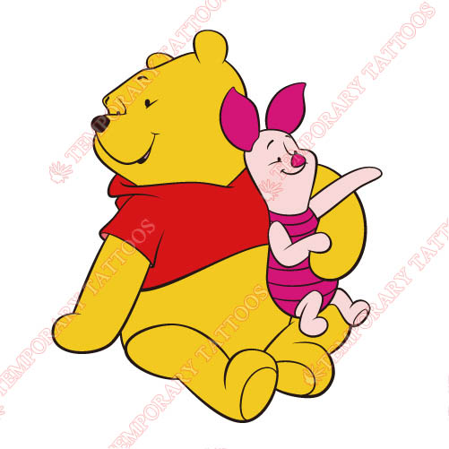 Winnie the Pooh Customize Temporary Tattoos Stickers NO.924